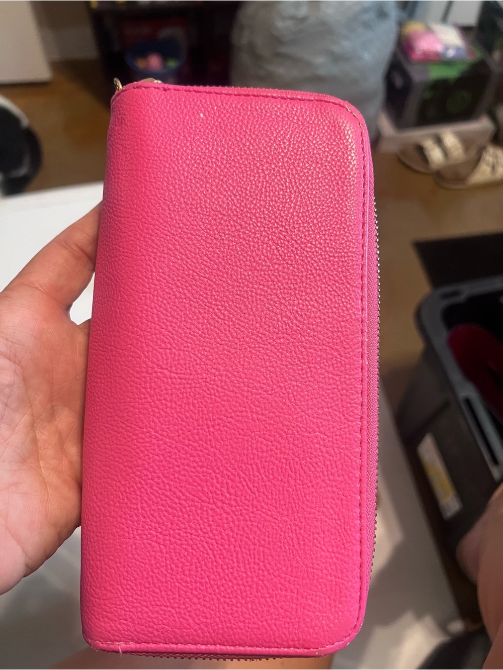 a new day Hot Pink Zip-Around Wallet